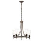 14689 Hampton Bay Grace Chandelier Glass Shades