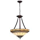14791 Hampton Bay Addison Bronze Pendant With Tiffany Style 802513147919