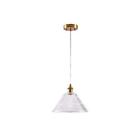 14bcd76r Lampworks Pendant Light Dia Industrial Clear Bubble Glass 6908923670628