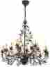Y35048-163 15-light Cordelia Lighting Tuscan Copper Hanging Chandelier 046335846456