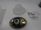 1530-01 Livex Lighting Edgemont Ceiling Mount Antique Brass