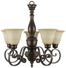 15670 Hampton Bay Chandelier Lighting Dimmable Adjustable Chain Bulb 0802513156706