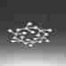 1575058a Artemide Led Net Circular Suspension Lamp Fixture