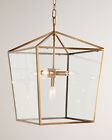 16-1039nb Regina Andrew Design Camden Lantern Natural Brass