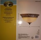 16133 Hampton Bay Flush Mount Ceiling Light Glass Shade 0802513161335