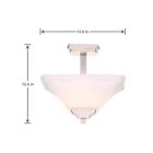 16164 Hampton Bay Nove 2-light 718212161647