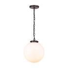 16381-1 Elk Lighting Gramercy Oil Rubbed Bronze Pendant With 748119101088