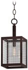 16783 Home Decorators Collection Bronze Mini Pendant With Etched 0802513167832