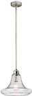 16796 Home Decorators Collection Satin Nickel Contemporary Mini Pendant 0802513167962