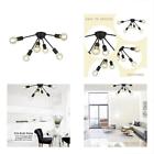 17036c11 Sputnik Chandeliers Chandelier Black Mid Century Modern Ceiling Pendant