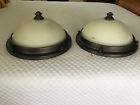 17068-34 Checkolite Matcing Ceiling Lamps