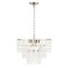 1713d20pn Elegant Lighting Urban Classic Debutante Light Pendant Polished 842814162525