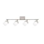 17208s4-sn Hampton Bay Brushed Nickel Led Dimmable Fixed Track 0847658010018