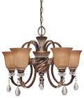 174-206 Aston Court Minka Lavery Ml 174 Bronze 5 Light 20 Height 27 D Crystal Chandelir 747396057705
