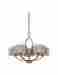 180264 60 4725 Nuvo 5 Light Chandelier Khaki Fabric Shades Id 045923647253