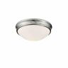 193799-2189764-251 First Kenwood Brushed Nickel Flush Mount 601754932809