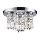1990 3 Elk Light Flush Mount In Polished Chrome Flushmount New 748119199030