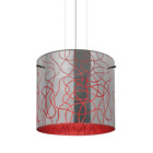 1kg-lith12rd-sn 1kg-lith12 Besa Lighting Lithium Pendant With Glass Shade 767893140403