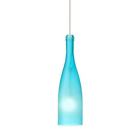 1xt-1684bf-led-sn Besa Lighting Botella Satin Nickel Led Mini Pendant 767893919450