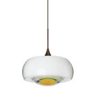 1xt-2633wd-br 1xt-2633wd Focus Besa Lighting Bronze 1 Light Mini Pendant With Warm Dicro 767893923631