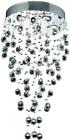 2006d18c Led -ss Euroluxhome Chandelier Pendant Galaxy Contemporary Chrome Swarovski Elements 616524355597