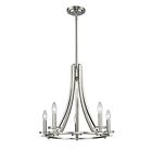 2010-5bn Z-lite 5 Light Chandelier 685659056334