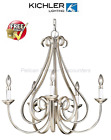 2021ni Kichler Lighting Dover Brushed Nickel Vintage Hardwired Candle 783927125284