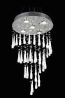 2024d24c-glw 10 Comet Light Rc Chandeliers Chrome Lighting Elegant
