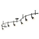 20272-000 Allen Roth Sloan Brushed Nickel Dimmable Led Flexible Track Lighgt