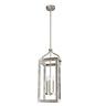 203296a Eglo Westbury Brushed Nickel With Painted Grey Driftwood 9008606186259