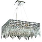 2033d24c-rc Elegant Lighting Maxim Chrome Pendant With Royal Cut 848145041010