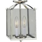 206793290 Volume Lighting 2-light Brushed 748066350027