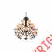2093-133 Dolan Designs English Bronze Traditional 15 Light Up Lighting 3 Tier 765641011111