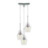 21161-3 Elk Lighting Caliper Pendant In Polished Chrome With 748119136806