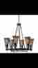 21263 Uttermost Frisco 6 Light Metal Chandelier