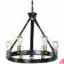 7929778 21273 Uttermost Marlow 6 Light Antique Bronze Chandelier New 792977212738