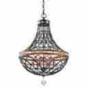 7929779 21292 Cestino Uttermost 6 Light Geometric Pendant 792977212929