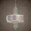 7929776 21293 Uttermost Tamela 6 Light Drum Chandelier New 792977212936
