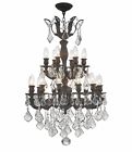 2162338f-cl Unbranded 18-light Flemish Brass