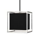 22046 Nickel Grafton Light Pendant 1 Modern Uttermost Square Contemporary
