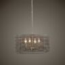 7929770 22160 Uttermost Braccialett Urban Industrial Decor Round Metal Pendant 792977221600
