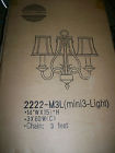 2222-m3l Light 3 Mini Golden Lighting