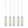 225061 818008013553 Dimond Home Cholla Ceramic Five Pendant Lamp Off White Nickel