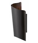 00640665235531 2355sk Hinkley Lighting Surf Wall Sconces Satin Black Aluminum