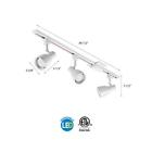 236u98 Lithonia Lighting Step Baffle White Led Track 889804663907