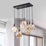 244270 Olj Hanging Glass Light Pendant Rustic Chandelier Ceiling 578993244270