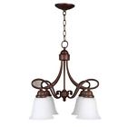 25024-ob-wg Craftmade Cordova Old Bronze Chandelier With White Frosted 647881158828