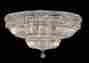 2528f30c J P Palace 5th Ave 30 18 Lights Crystal Flush Mount Ceiling Light Chrome Fixture