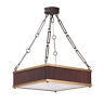 26015oibub Maxim Ruffle Wide Bronze Burnished Brass Pendant 783209193413