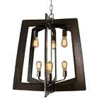 268f06sl 268f06 Varaluz Sl Lofty Wide Tier Recycled Material Wood 811903023900
